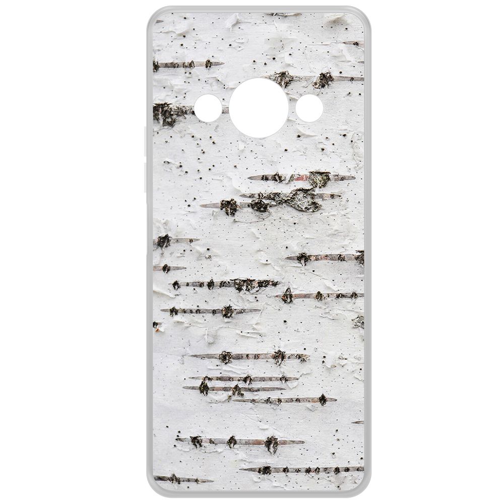 Чехол-накладка Krutoff Clear Case Березка для Xiaomi Redmi A3