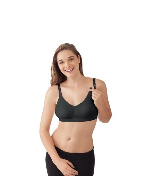 Бюстгальтер для беременных женский Medela Maternity&NurcingBra черный S