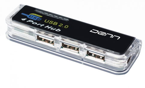 

USB-хаб Denn DUH 420