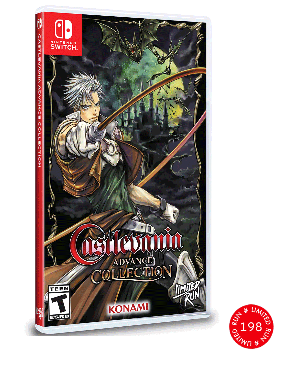 

Игра Castlevania Advance Collection Circle of the Moon Cover (NS, на иностранном языке)