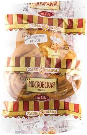 

Плюшка Хлебозавод № 28 Московская 100 г