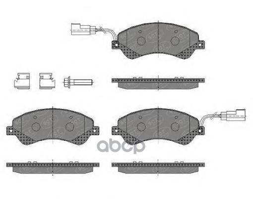 

Колод. Торм.задн. Ford Transit 06-14 SCT арт. SP436