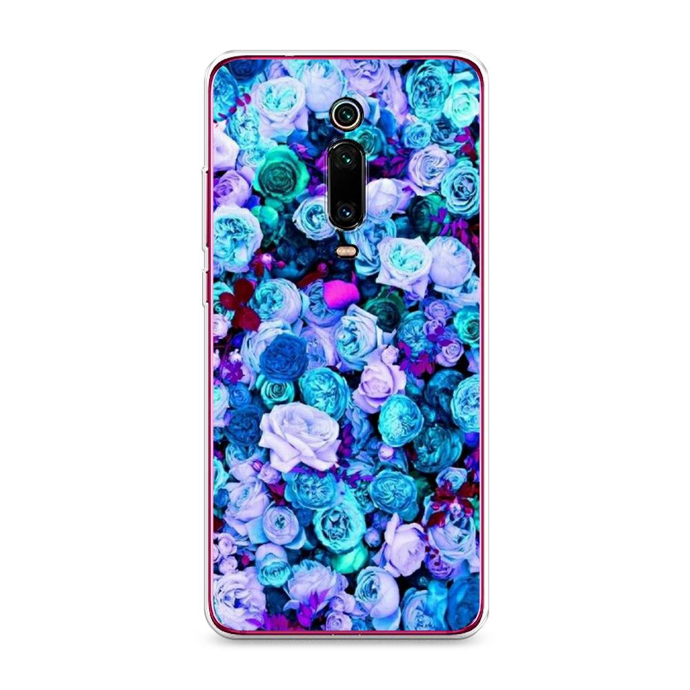 

Чехол на Xiaomi Redmi K20 "Цветочный ковер", Фиолетовый, 35650-2