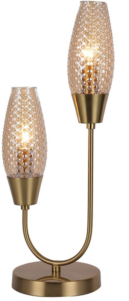 фото Интерьерная настольная лампа escada desire 10165/2 copper