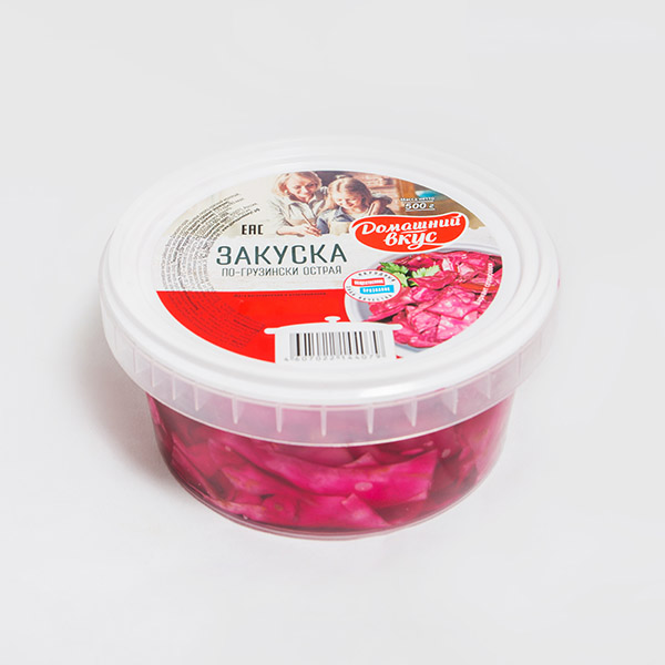 

Закуска Домашний вкус по-Грузински острая 500 г