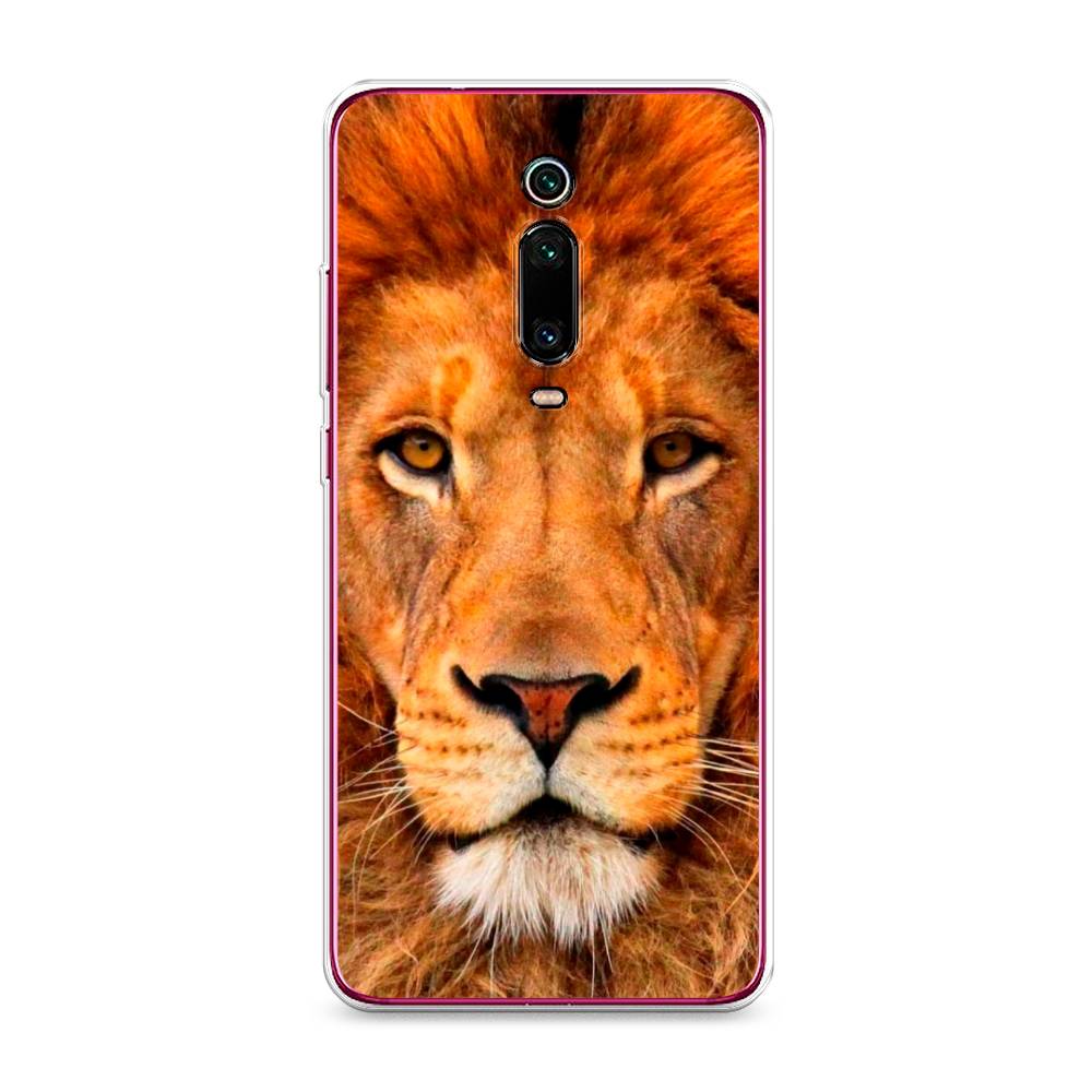

Чехол на Xiaomi Redmi K20 "Благородный лев", Оранжевый, 35650-1