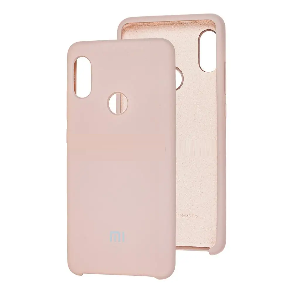 

Чехол для Xiaomi Redmi Note 5 Silicone Cover (Розовый песок)