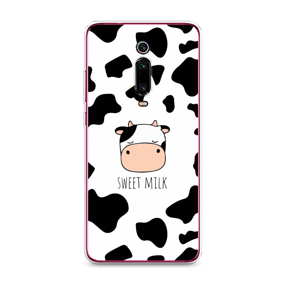 

Чехол на Xiaomi Redmi K20 "Sweet milk", Розовый;белый;черный, 35650-1