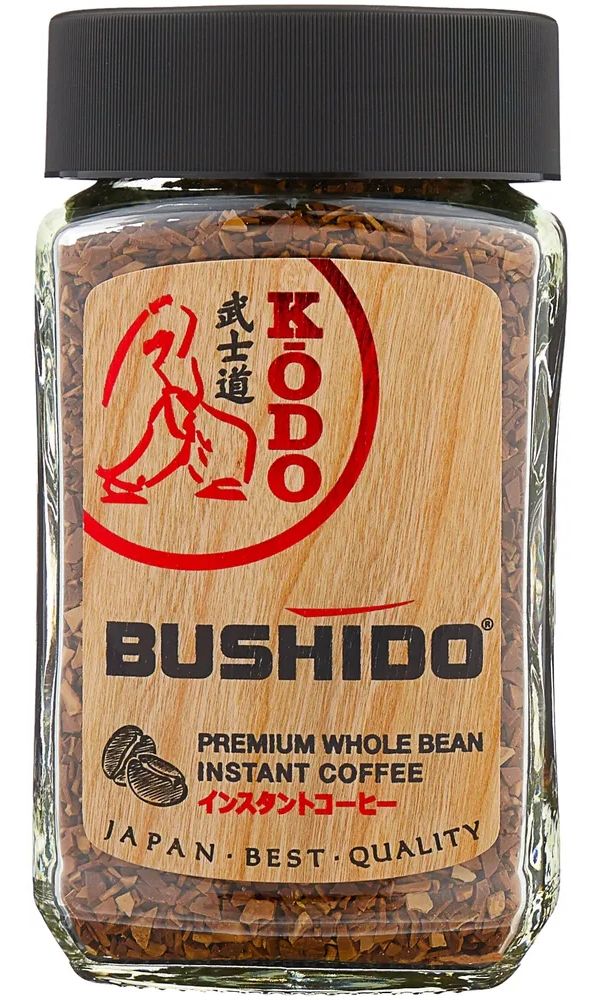 Кофе растворимый Bushido Kodo, 95 г