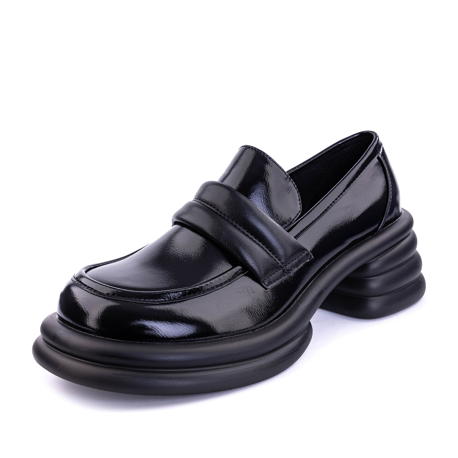 

Лоферы женские INSTREET 77-32WA-729ST черные 37 RU, Черный, 77-32WA-729ST