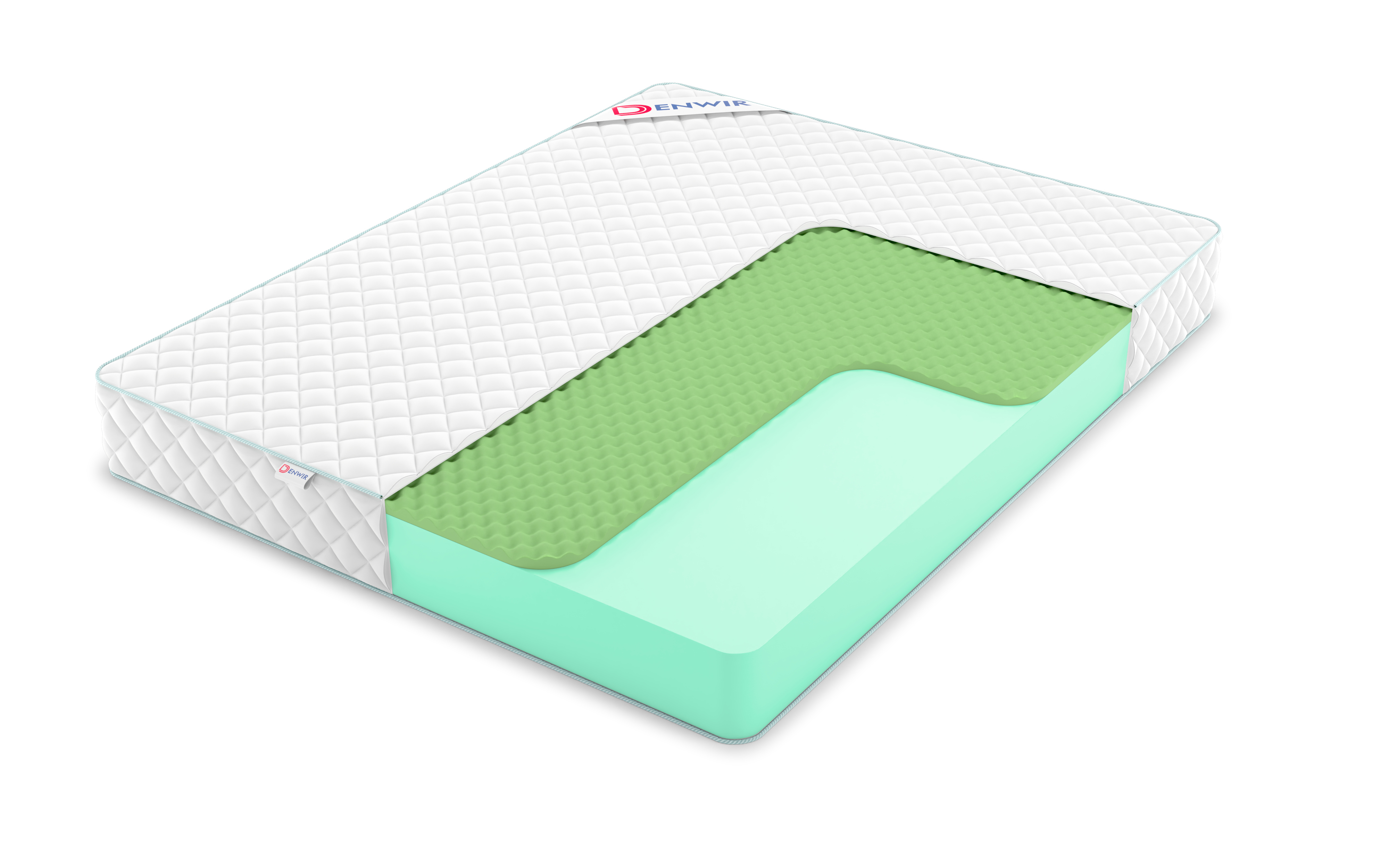 

Матрас беспружинный Denwir SIMPL RELAX 21 175х200, 21 см, Белый, SIMPL RELAX 21