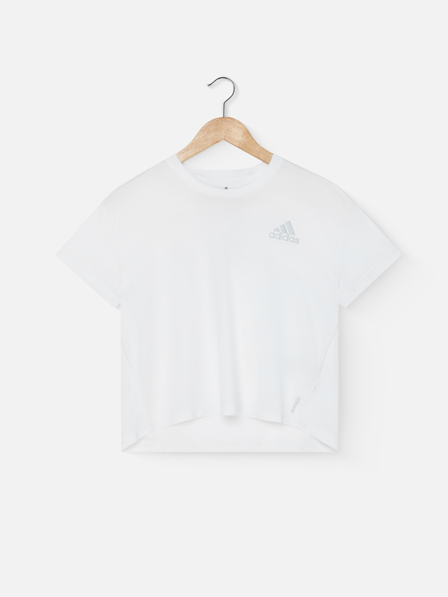 Футболка женская Adidas Fast Primeblue Tee H32236 белая XS