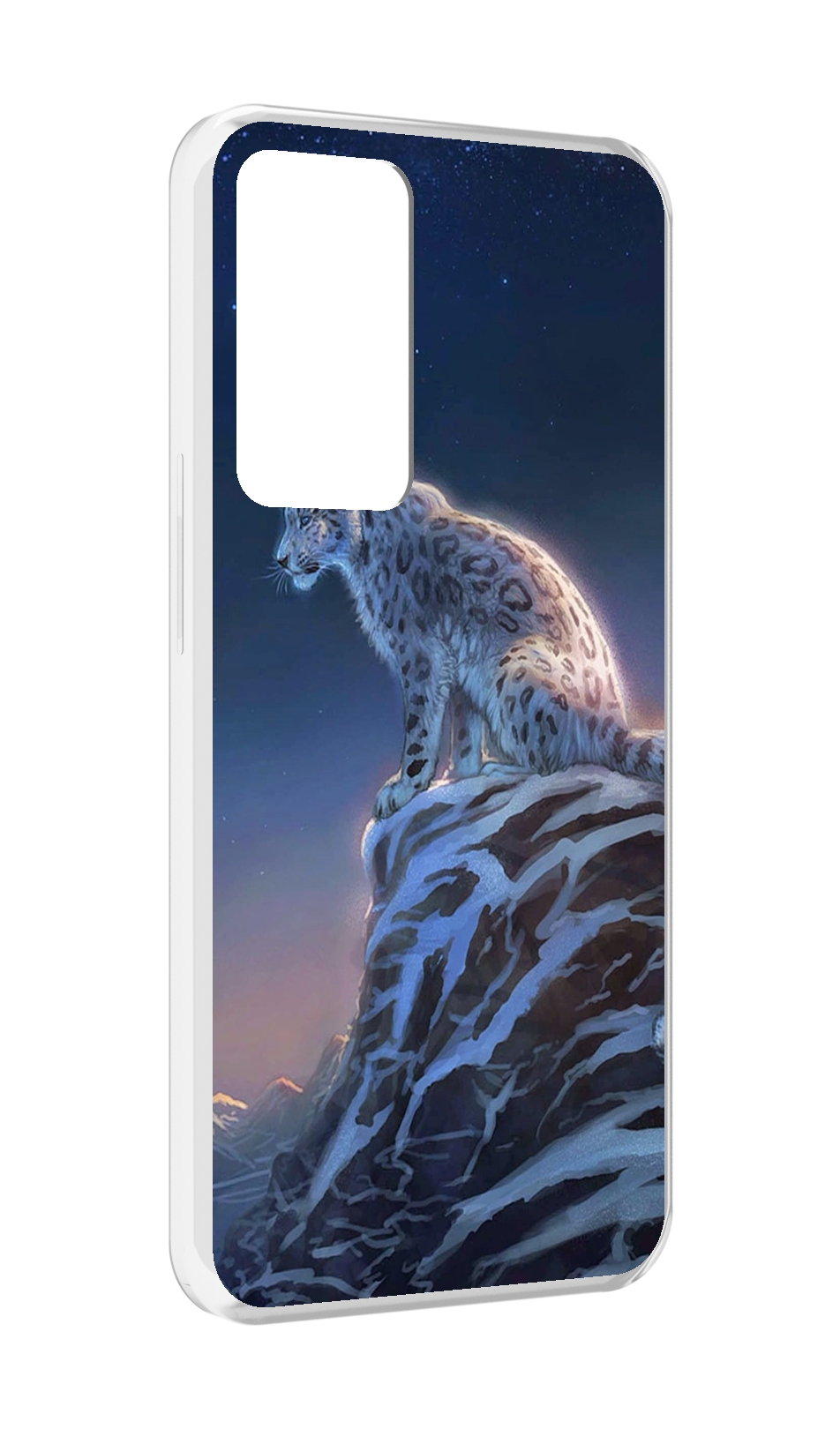 

Чехол MyPads Одинокий-Барс для OPPO Reno 8 Lite, Прозрачный, Tocco