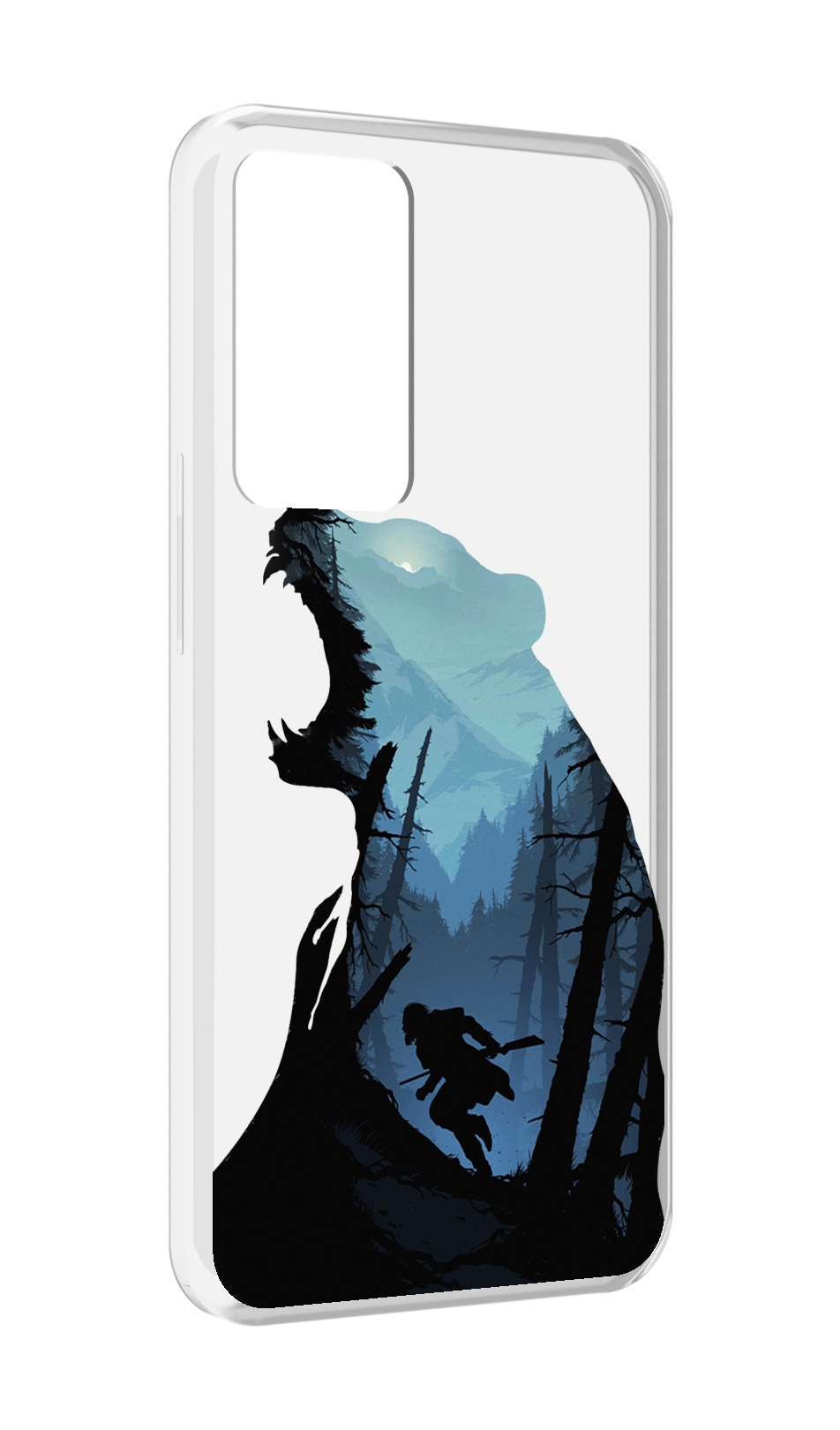 

Чехол MyPads Ночной-медведь для OPPO Reno 8 Lite, Прозрачный, Tocco