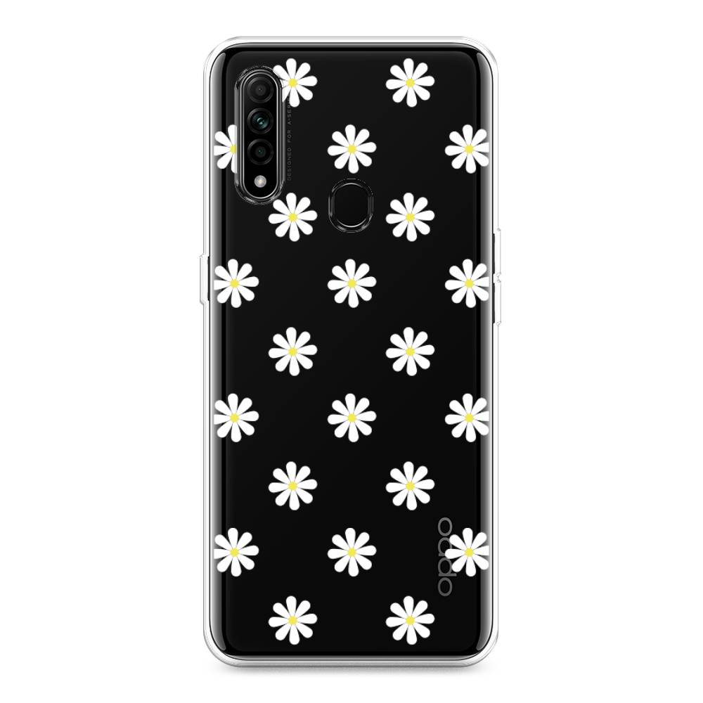 

Силиконовый чехол "Маленькие ромашки" на Oppo A31, 252250-8