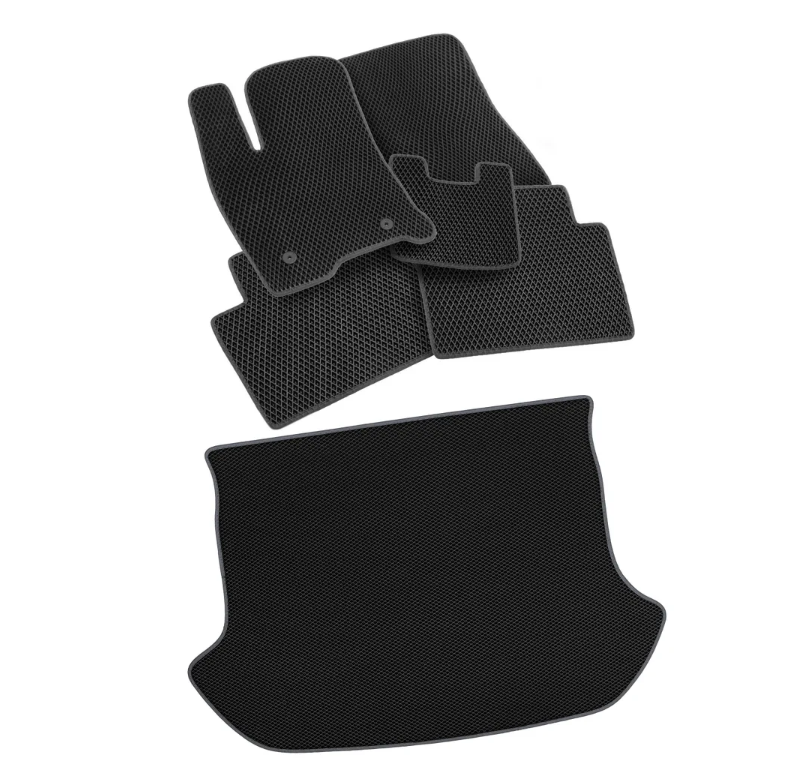 

EVA коврики для Nissan Qashqai 2013-наст. время AM32044R темно-серый, Qashqai