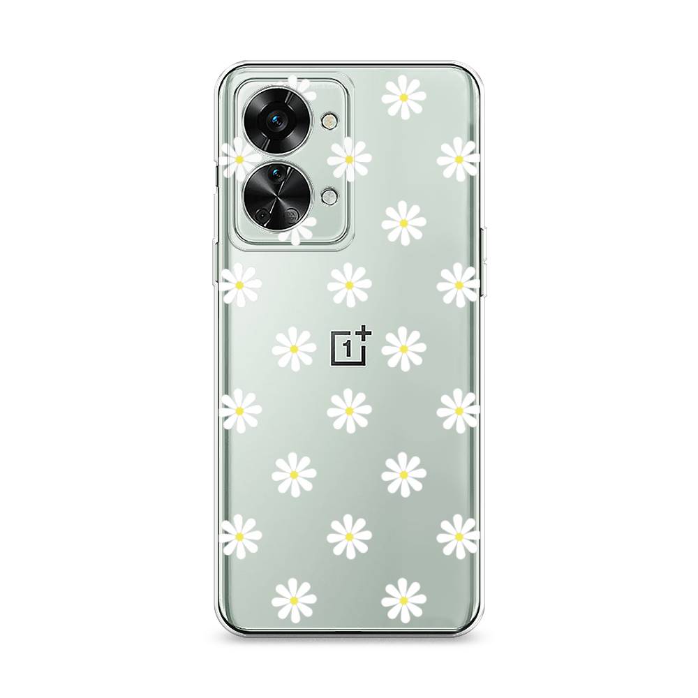 

Силиконовый чехол "Маленькие ромашки" на OnePlus Nord 2T, 153250-8