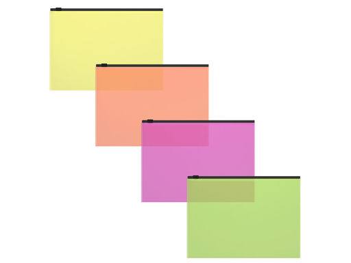

Zip-пакет пластиковый ErichKrause Fizzy Neon, C6, ассорти 53294, Разноцветный