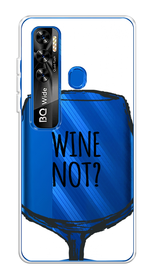 

Чехол на BQ 6868L "Wine not white", Белый, 202550-6