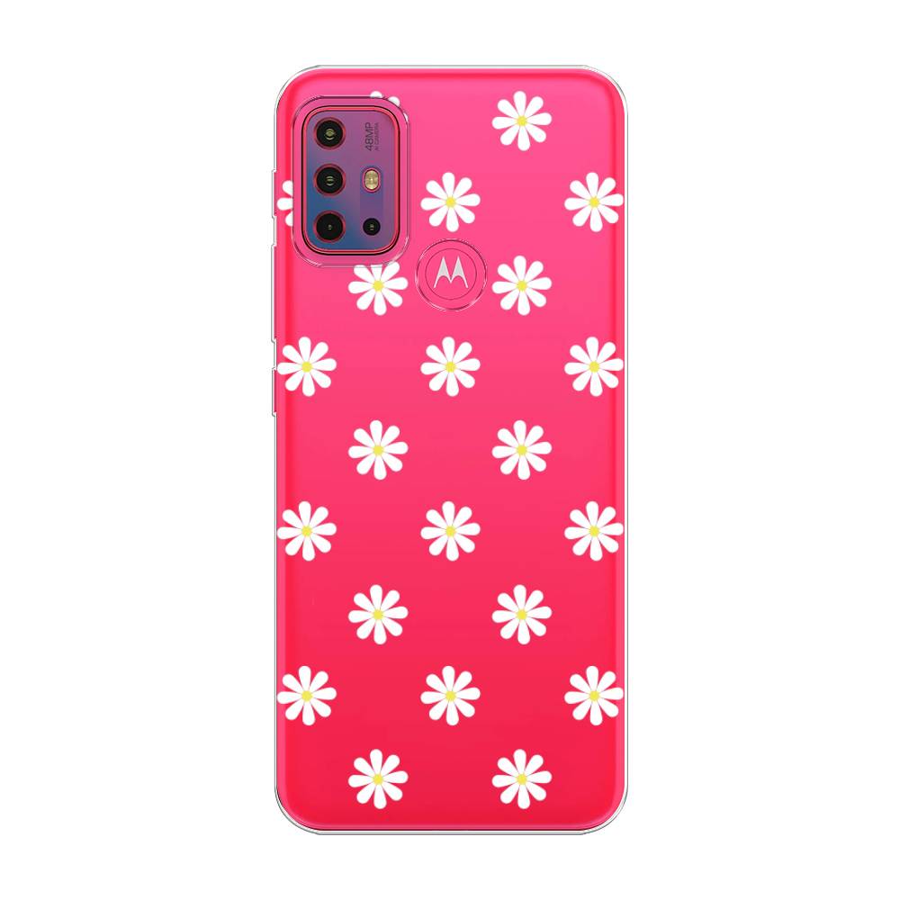 

Силиконовый чехол "Маленькие ромашки" на Motorola Moto G20, 242250-8