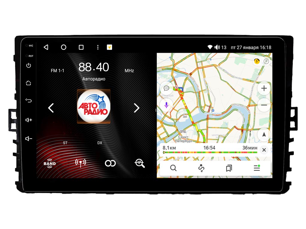 Штатная автомагнитола Vaycar 09V3 для VOLKSWAGEN Universal 081 2980000₽