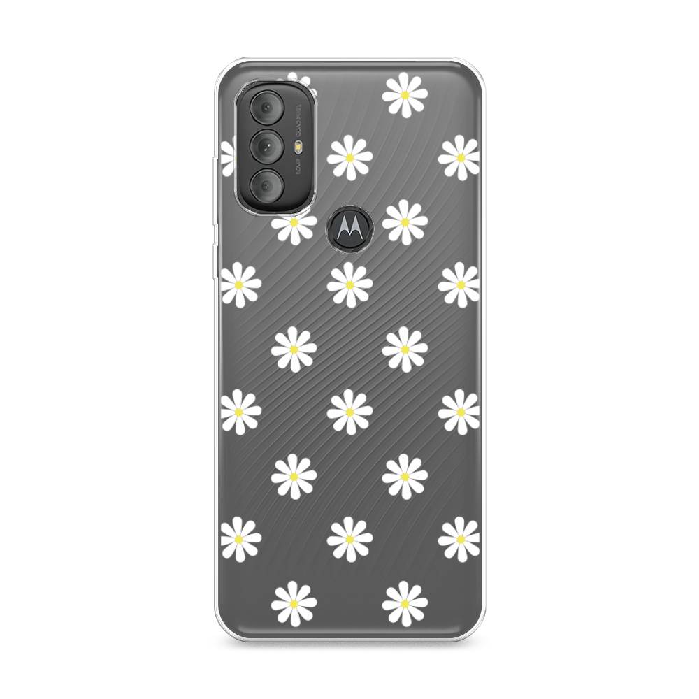 

Силиконовый чехол "Маленькие ромашки" на Motorola Moto G Power 2022, 242850-8