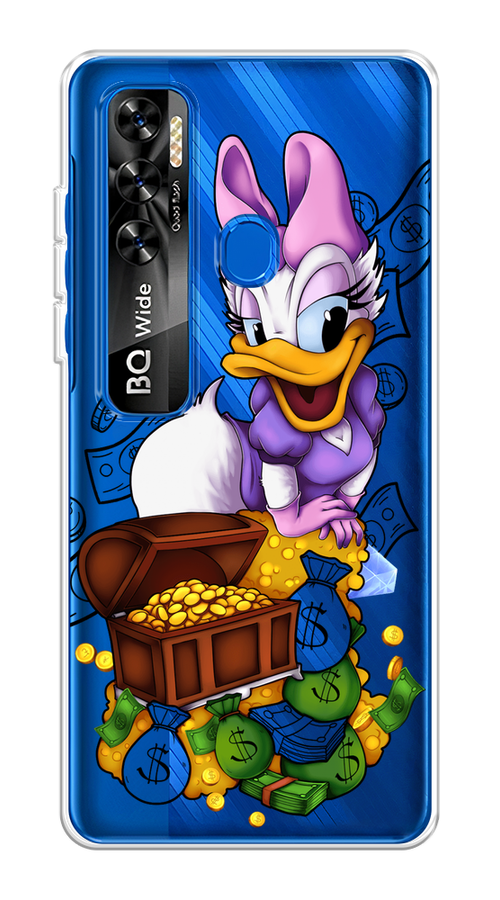 

Чехол на BQ 6868L "Rich Daisy Duck", Коричневый;белый;фиолетовый, 202550-6