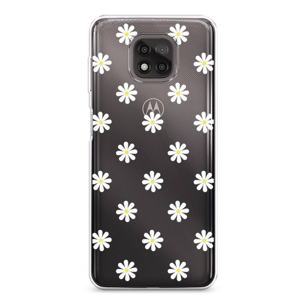 

Силиконовый чехол "Маленькие ромашки" на Motorola Moto G Power 2021, 242750-8