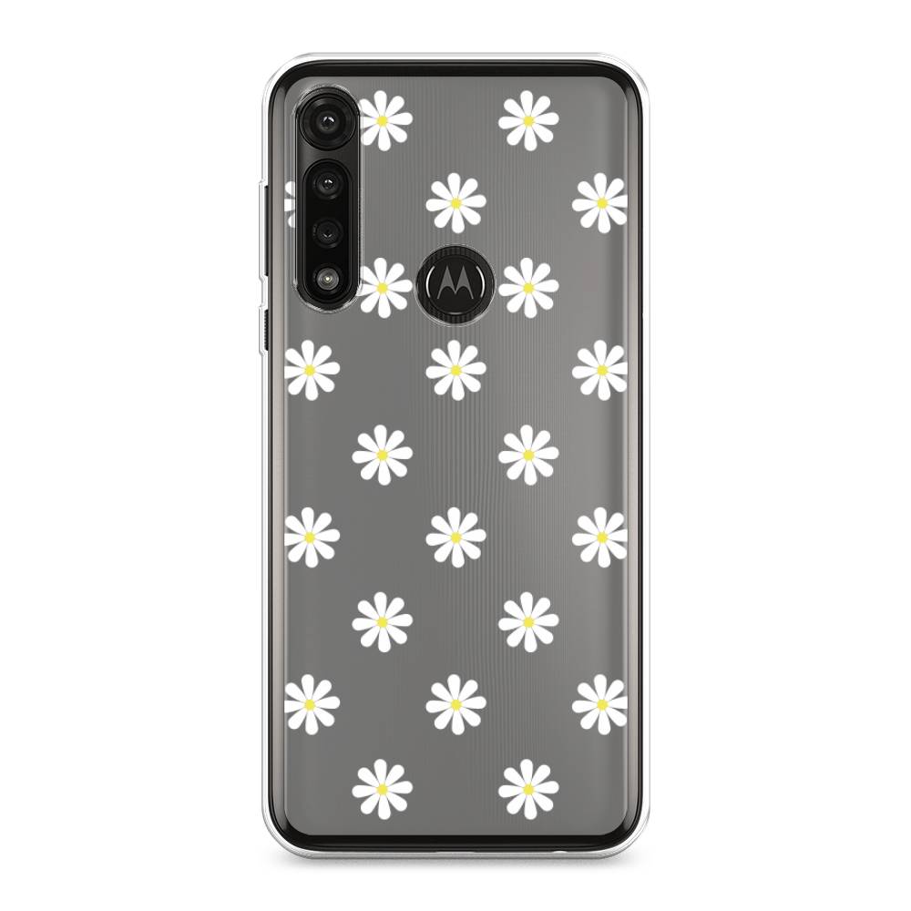 

Силиконовый чехол "Маленькие ромашки" на Motorola Moto G Power 2020, 242650-8