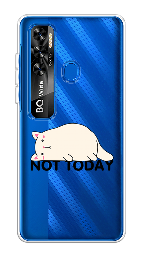 

Чехол на BQ 6868L "Cat not today", Белый;розовый;черный, 202550-1