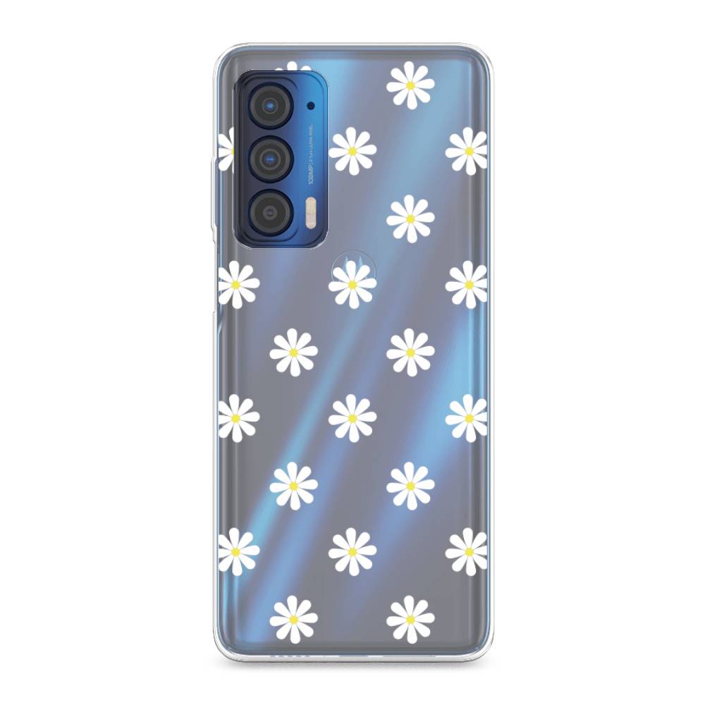 

Силиконовый чехол "Маленькие ромашки" на Motorola Edge (2021), 242950-8
