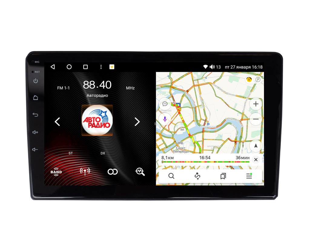 Магнитола Vaycar 09V2 для TOYOTA Universal 200x100 в штатное место 2167500₽