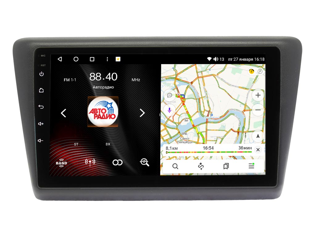 Штатная автомагнитола Vaycar 09VO8 для SKODA Rapid 2012-2019 3978000₽