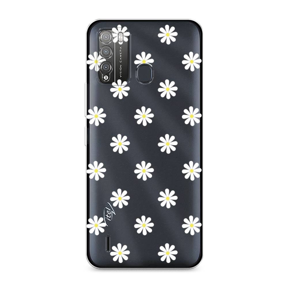 

Силиконовый чехол "Маленькие ромашки" на Itel Vision 1 Pro, 3200350-8