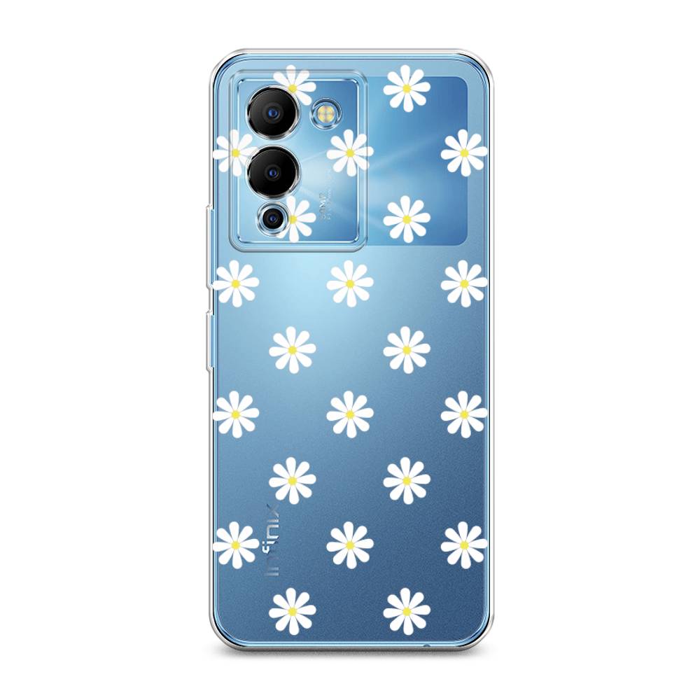 

Силиконовый чехол "Маленькие ромашки" на Infinix Note 12 G96, 3101550-8