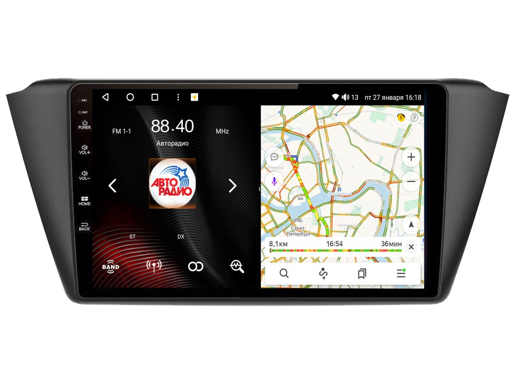 Штатная автомагнитола Vaycar 09VO8 для SKODA Fabia 2015 3978000₽