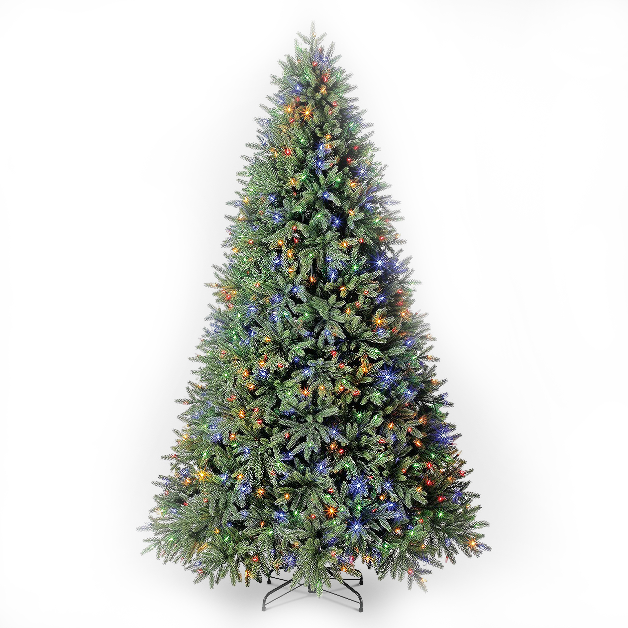 фото Ель искусственная напольная polygroup fraser fir tree с подсветкой 228 см