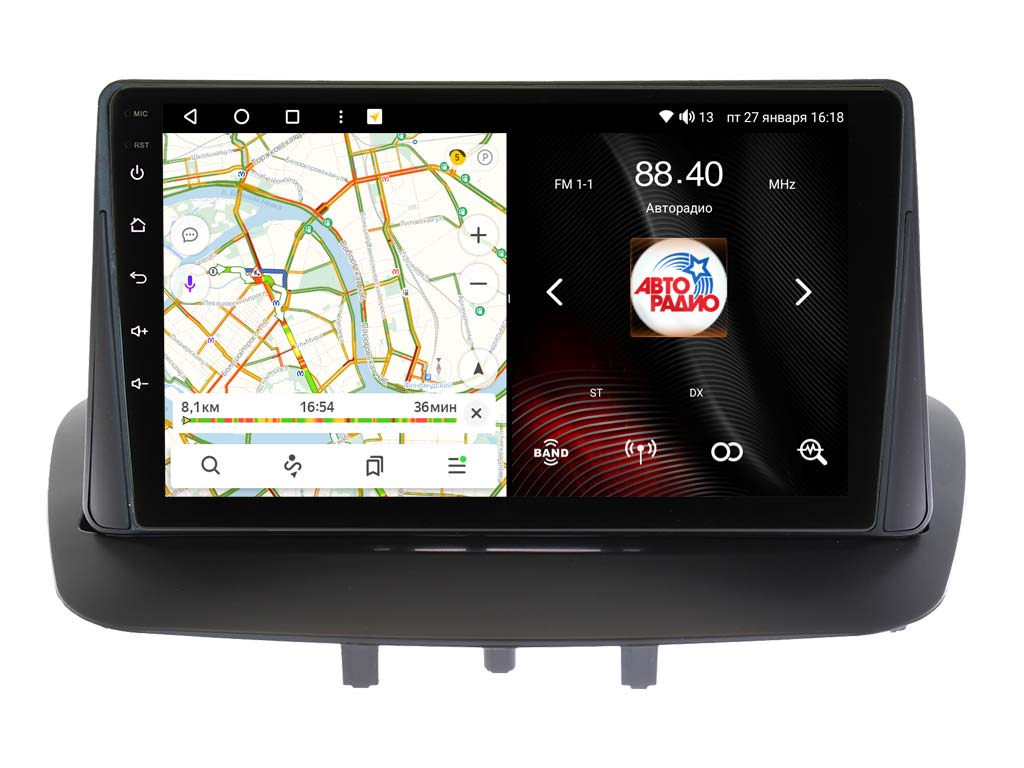 Штатная автомагнитола Vaycar 09VO8 для RENAULT Megane 3 2008-2016 3933000₽