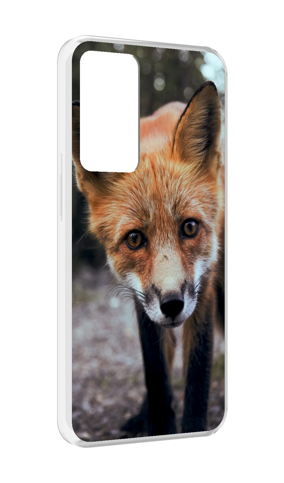 

Чехол MyPads Лисица для OPPO Reno 8 Lite, Прозрачный, Tocco