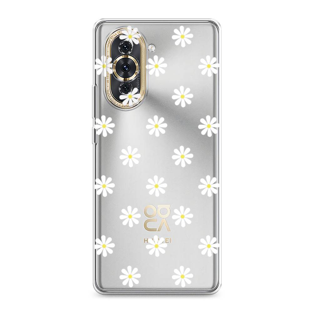 

Силиконовый чехол "Маленькие ромашки" на Huawei Nova 10, 6108950-8
