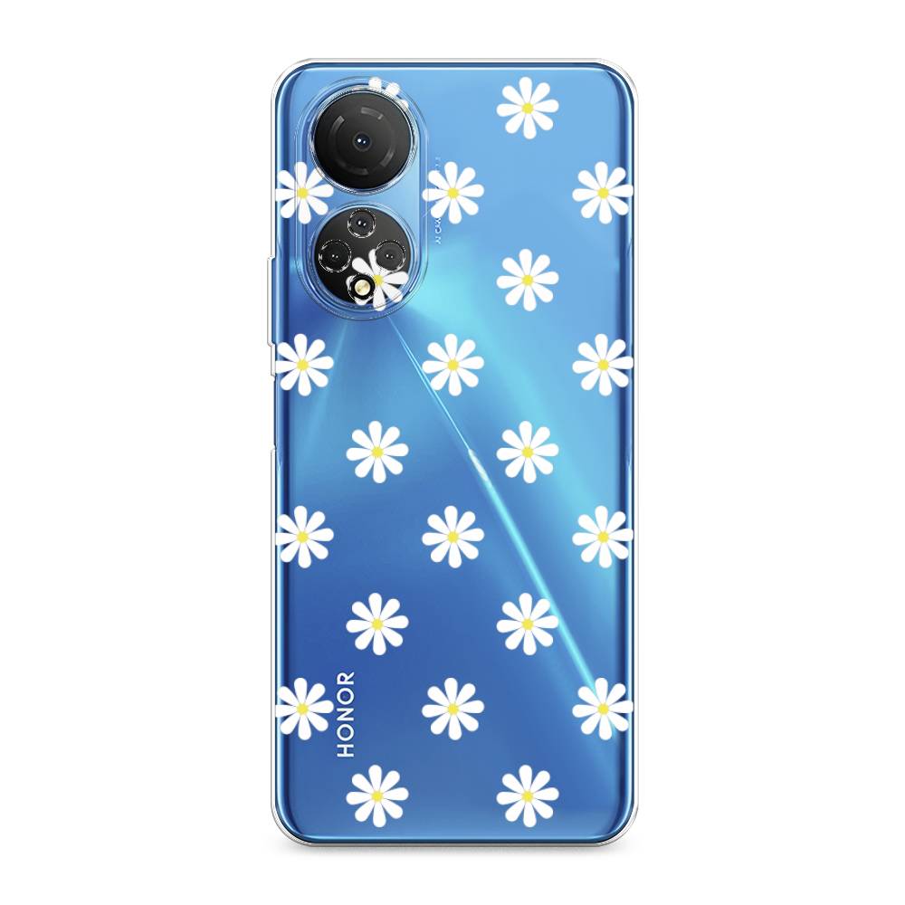 

Силиконовый чехол "Маленькие ромашки" на Honor X7, 6108850-8