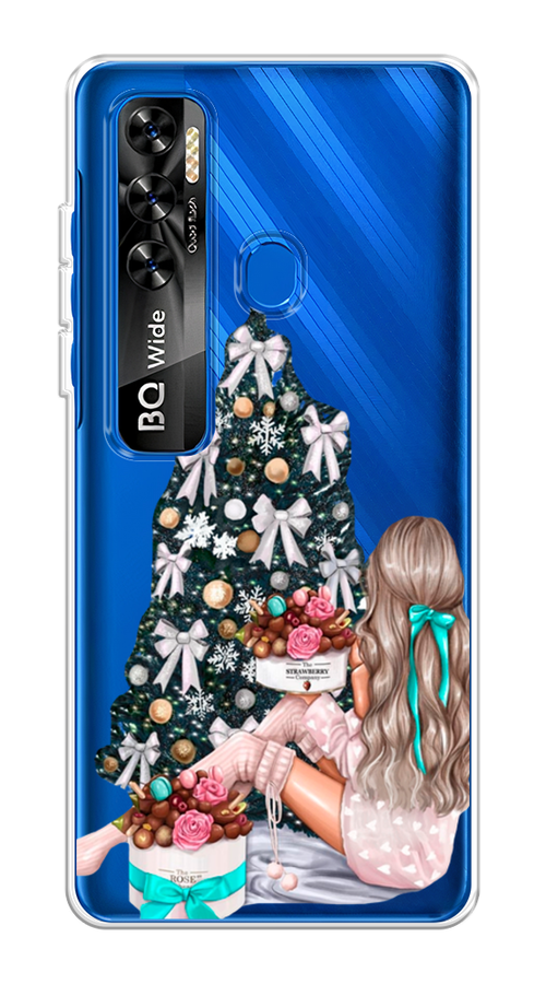 

Чехол на BQ 6868L "New Year", Зеленый;бежевый;голубой, 202550-5