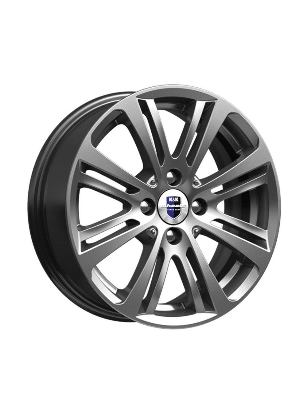 

Колесный диск K&K Беринг (КС663) (DPl) 5.5xR14 ET43 4*100 D67.1, Серый