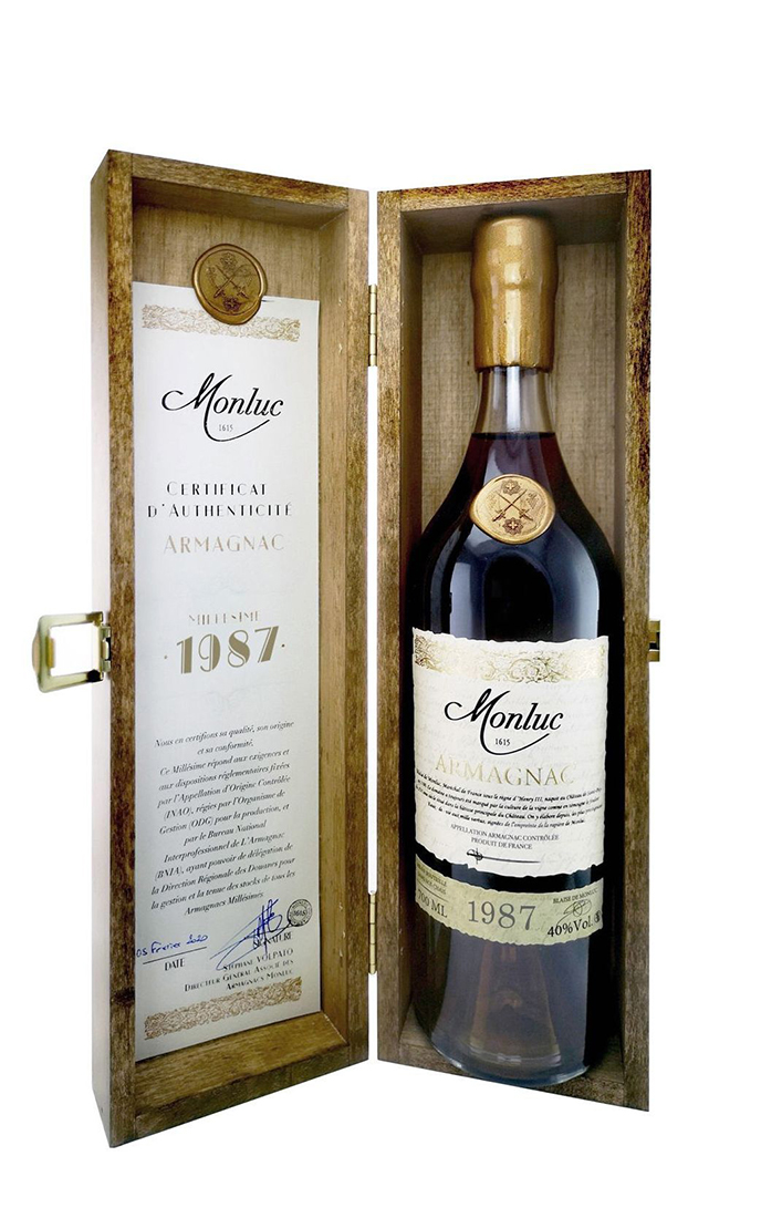 

Арманьяк Monluc 1987, 0.7 л