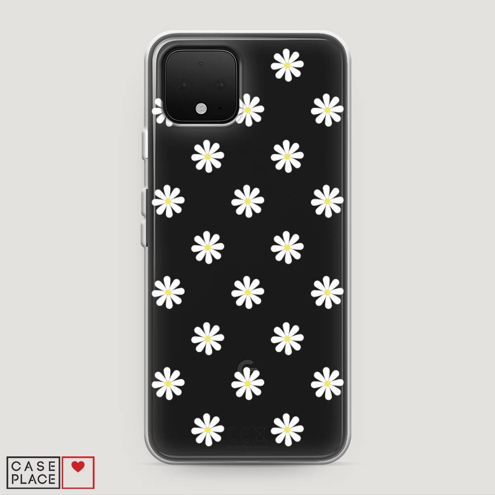 

Силиконовый чехол "Маленькие ромашки" на Google Pixel 4, 270250-8