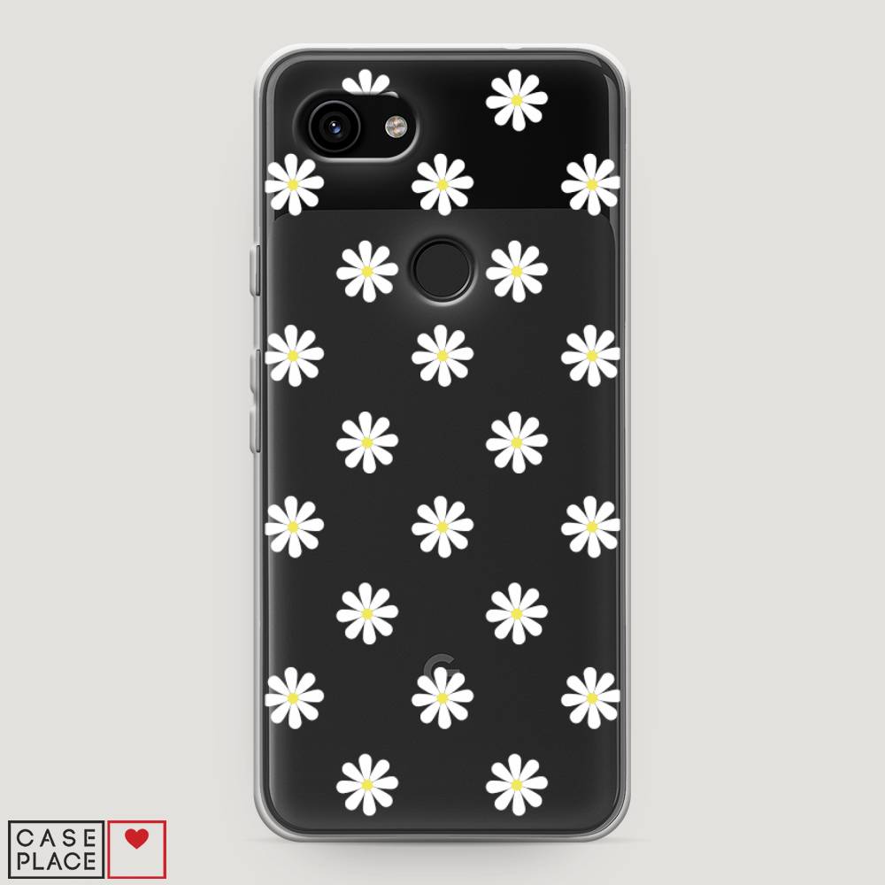 

Силиконовый чехол "Маленькие ромашки" на Google Pixel 3a, 270150-8