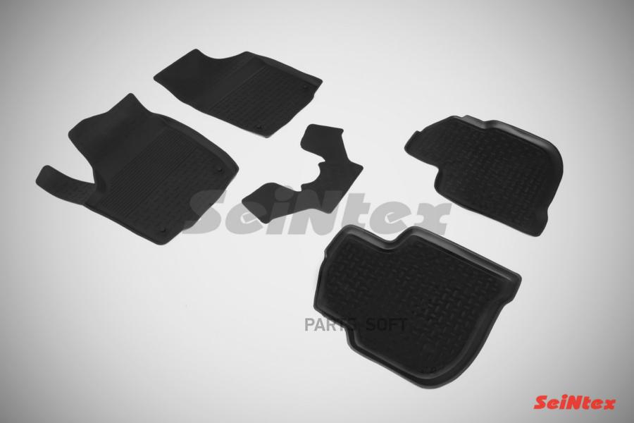 

SEINTEX Коврики SKODA RAPID 12- / POLO VI 20- с выс.бор (компл) 1шт