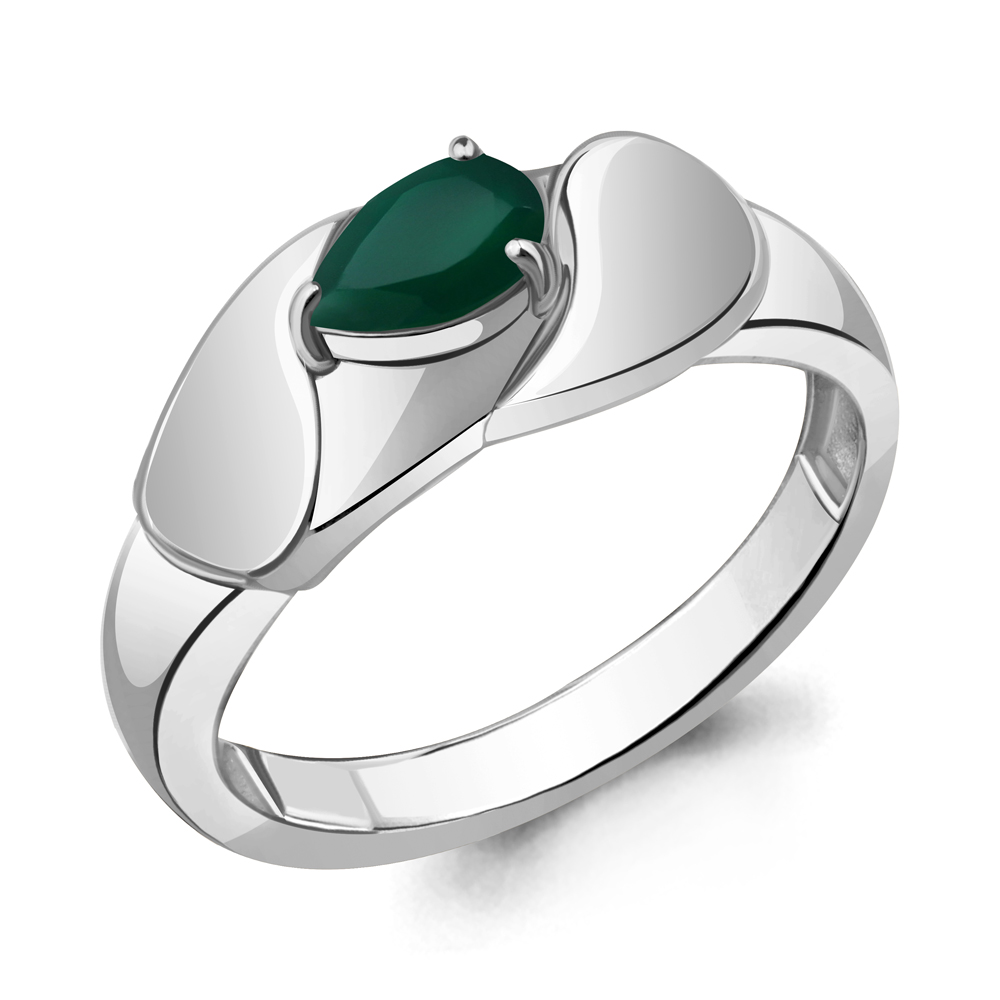 

Кольцо из серебра с агатом Aquamarine Aquamarine 6968709_925_р р. 19, 6968709_925_р