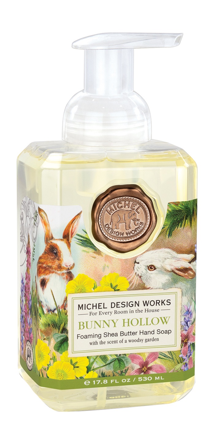 фото Жидкое мыло для рук michel design works bunny hollow foaming hand soap; 530 мл