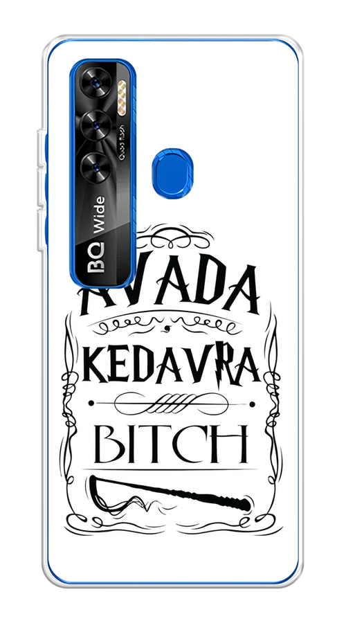 

Чехол на BQ 6868L "Avada kedavra bitch", Белый;серый;черный, 202550-6